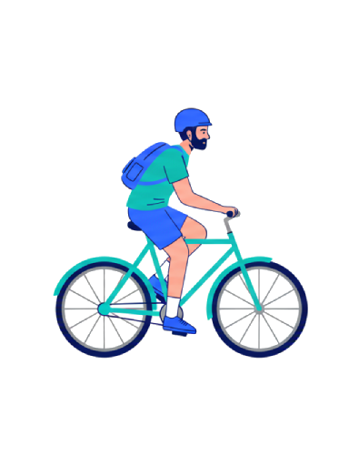 Bicicleta com proteção de mobilidade Mobi Livre