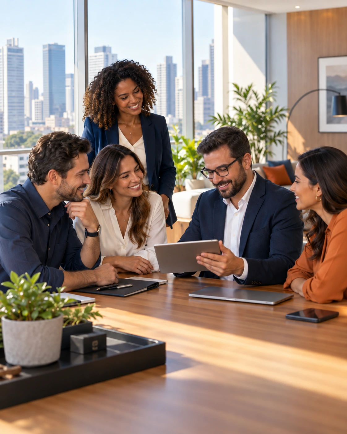 Equipe da Maior Seguros em atendimento consultivo