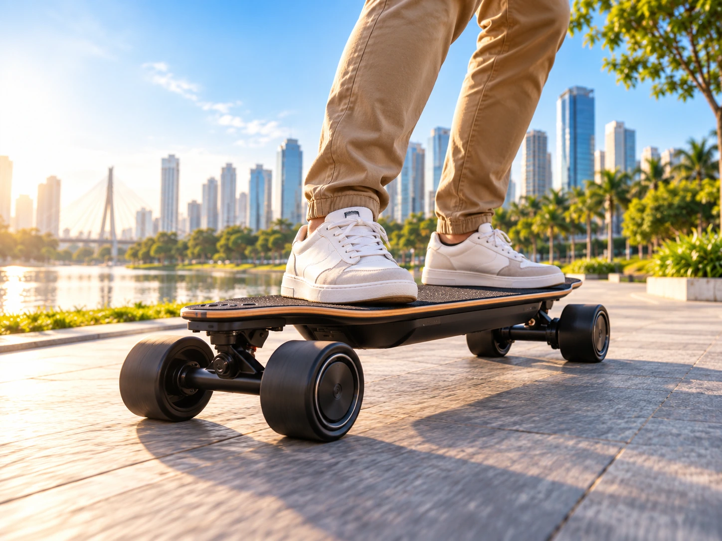 Skate elétrico motorizado